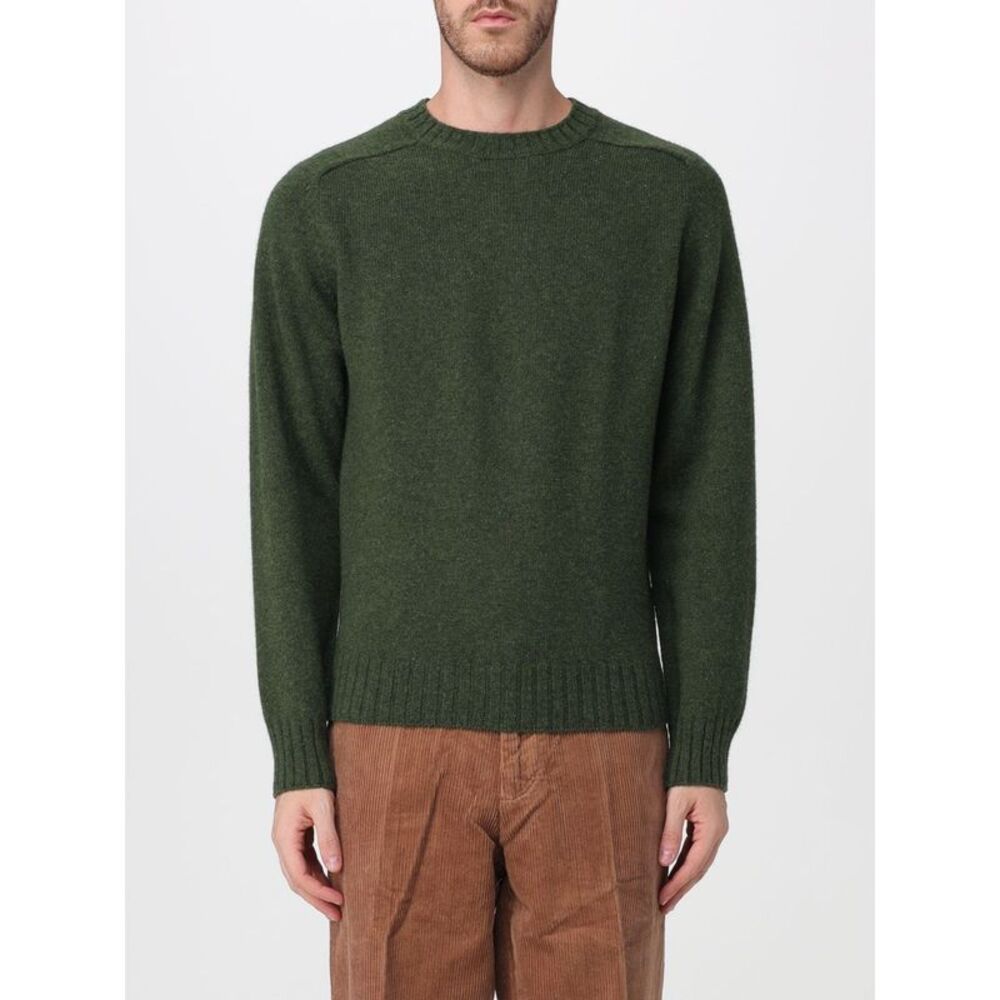 Sebago Men Long-Sleeve Wool Crewneck Jumper Sebago With Ribbed Trims